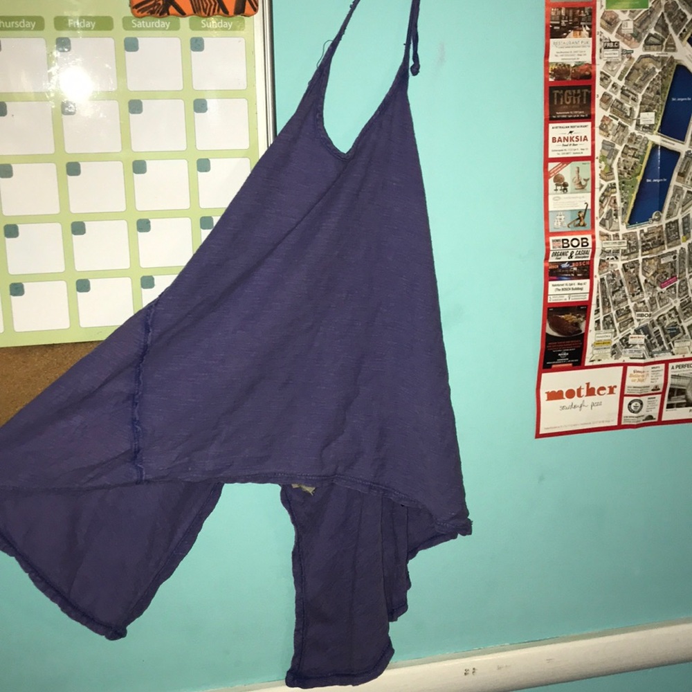 urban outfitters tie halter open back top
